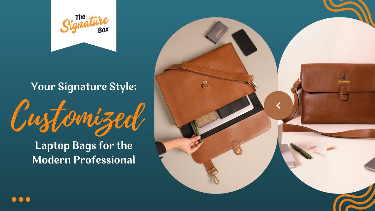 Your Signature Style Custom Laptop Bags for Modern Professional The