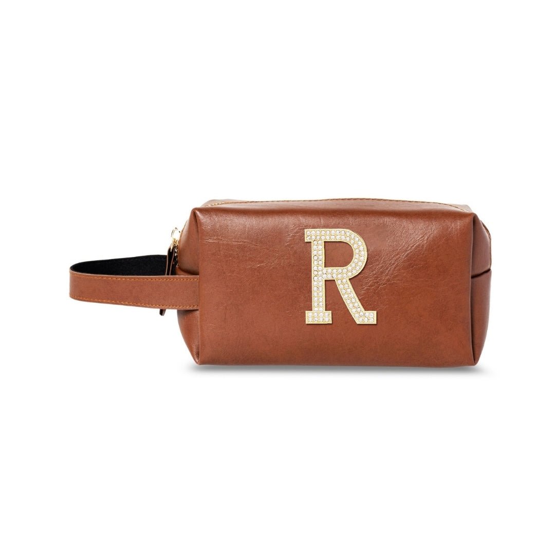 Luxury Big Pouch - Brown - The Signature Box