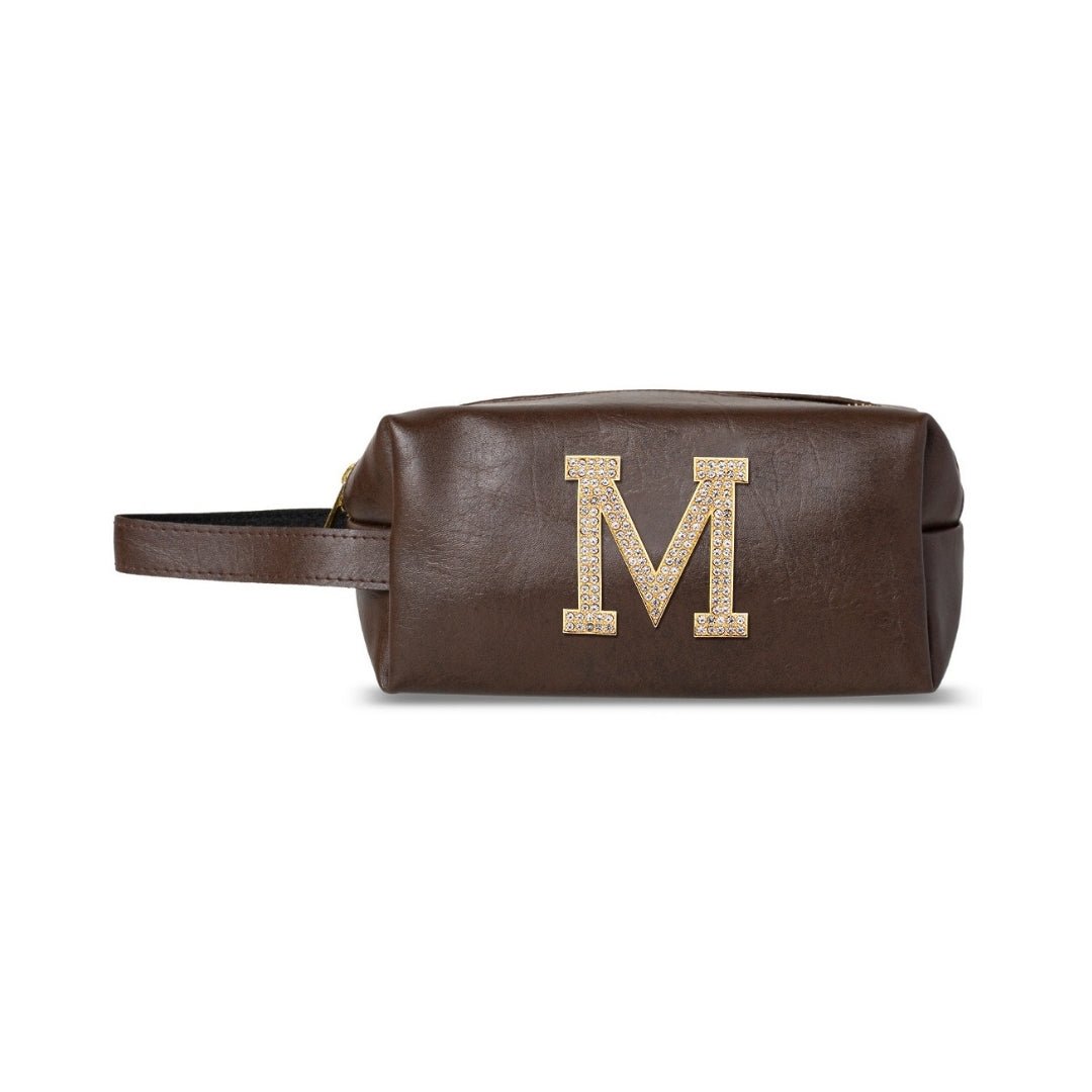 Luxury Big Pouch - Dark Brown - The Signature Box