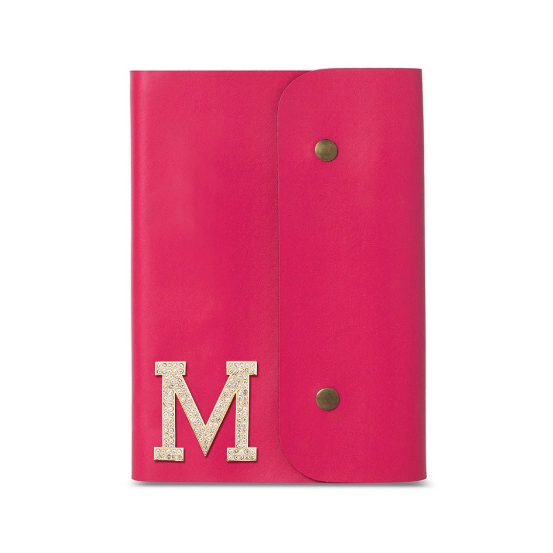 Luxury Diary With Button - Dark Pink - The Signature Box