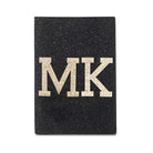 Luxury Passport Holder - Black Glitter - The Signature Box