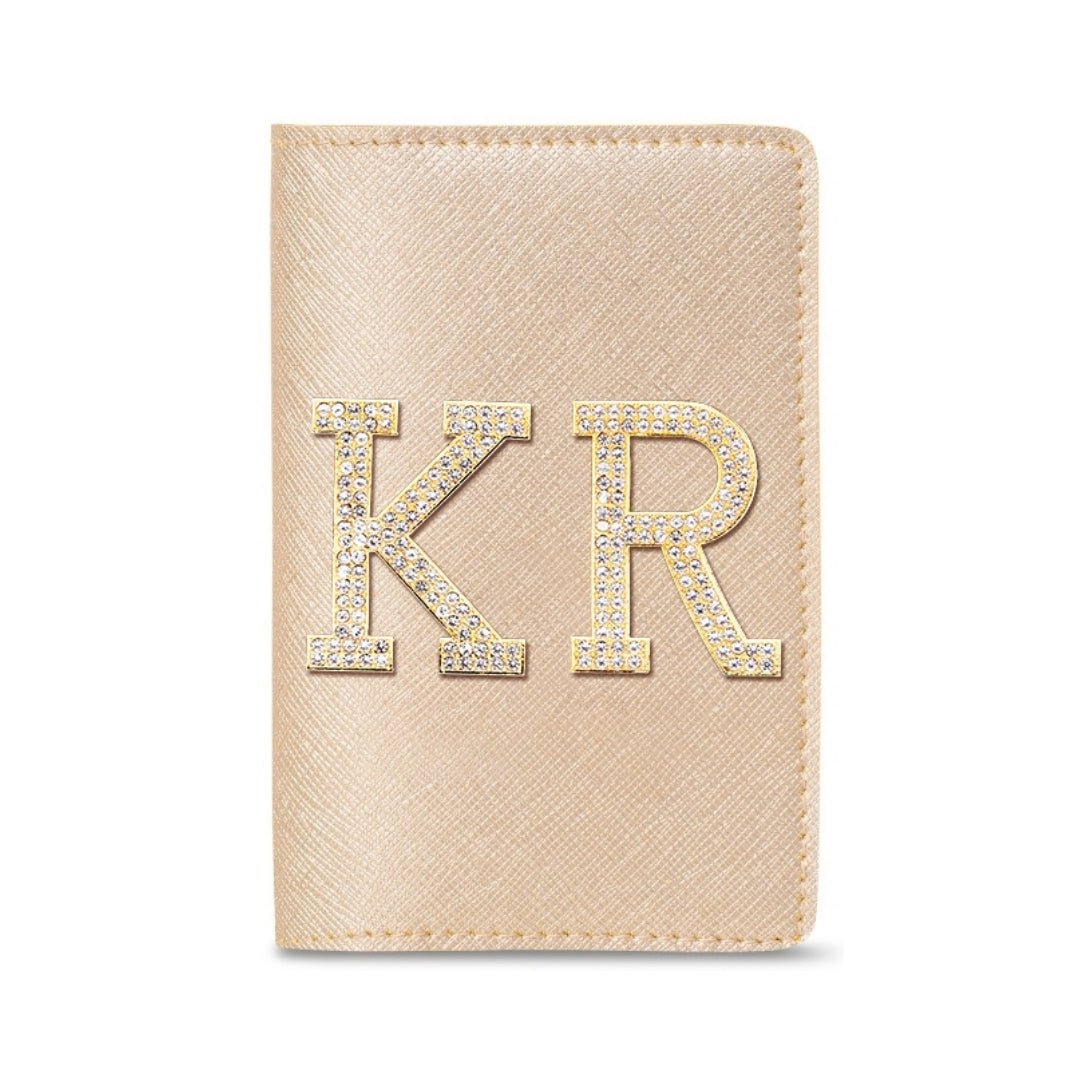 Luxury Passport Holder - Gold - The Signature Box