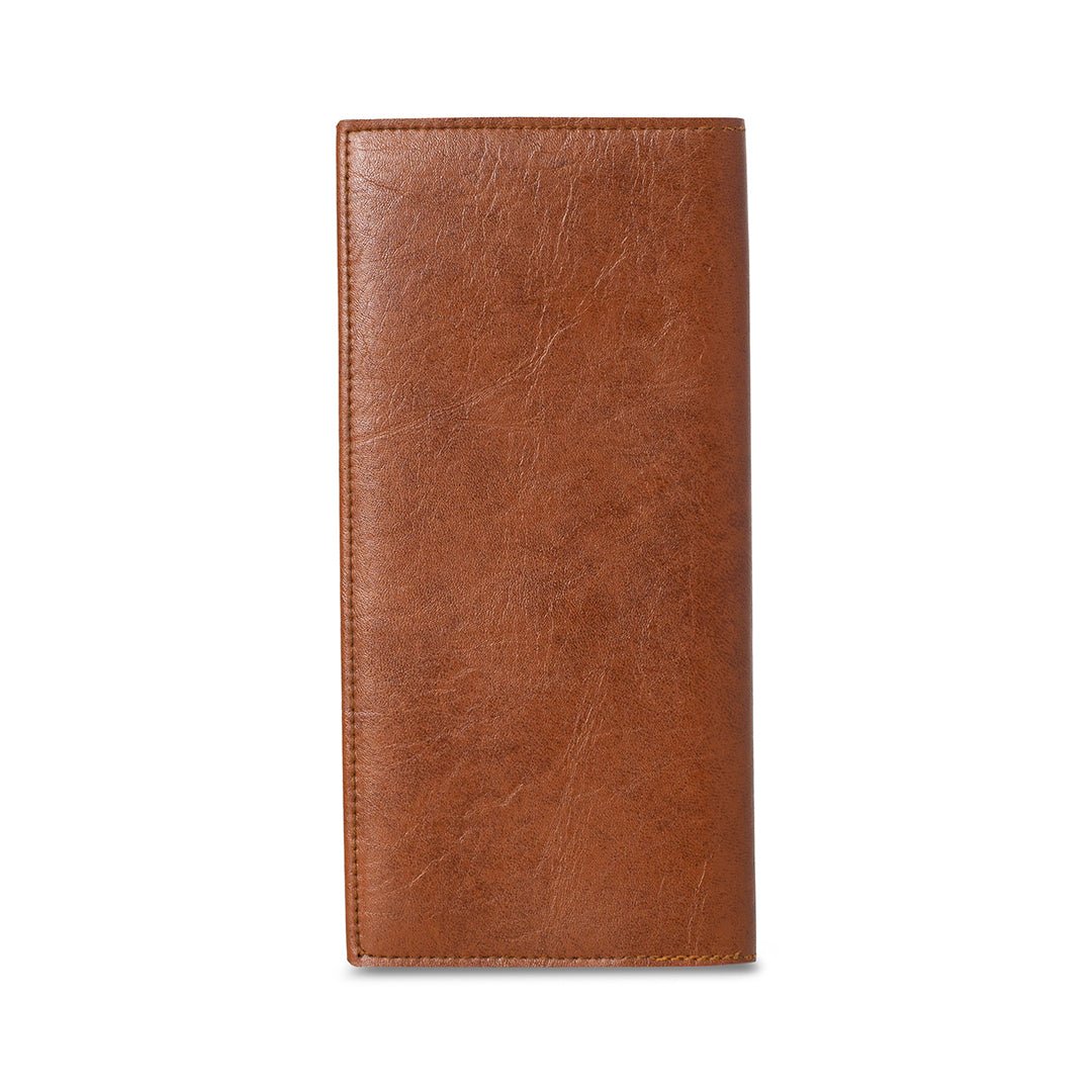 Luxury Travel Folder - Brown - The Signature Box