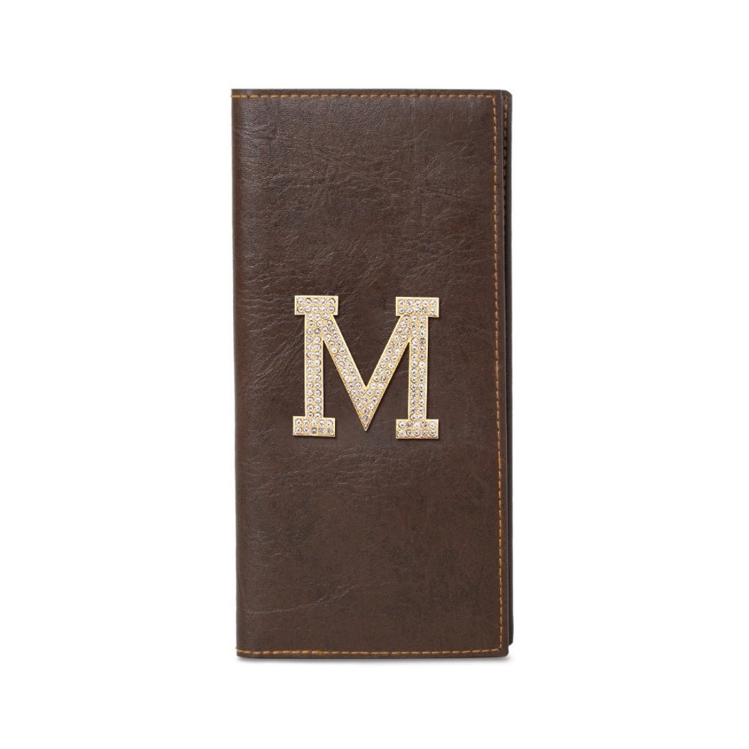 Luxury Travel Folder - Dark Brown - The Signature Box