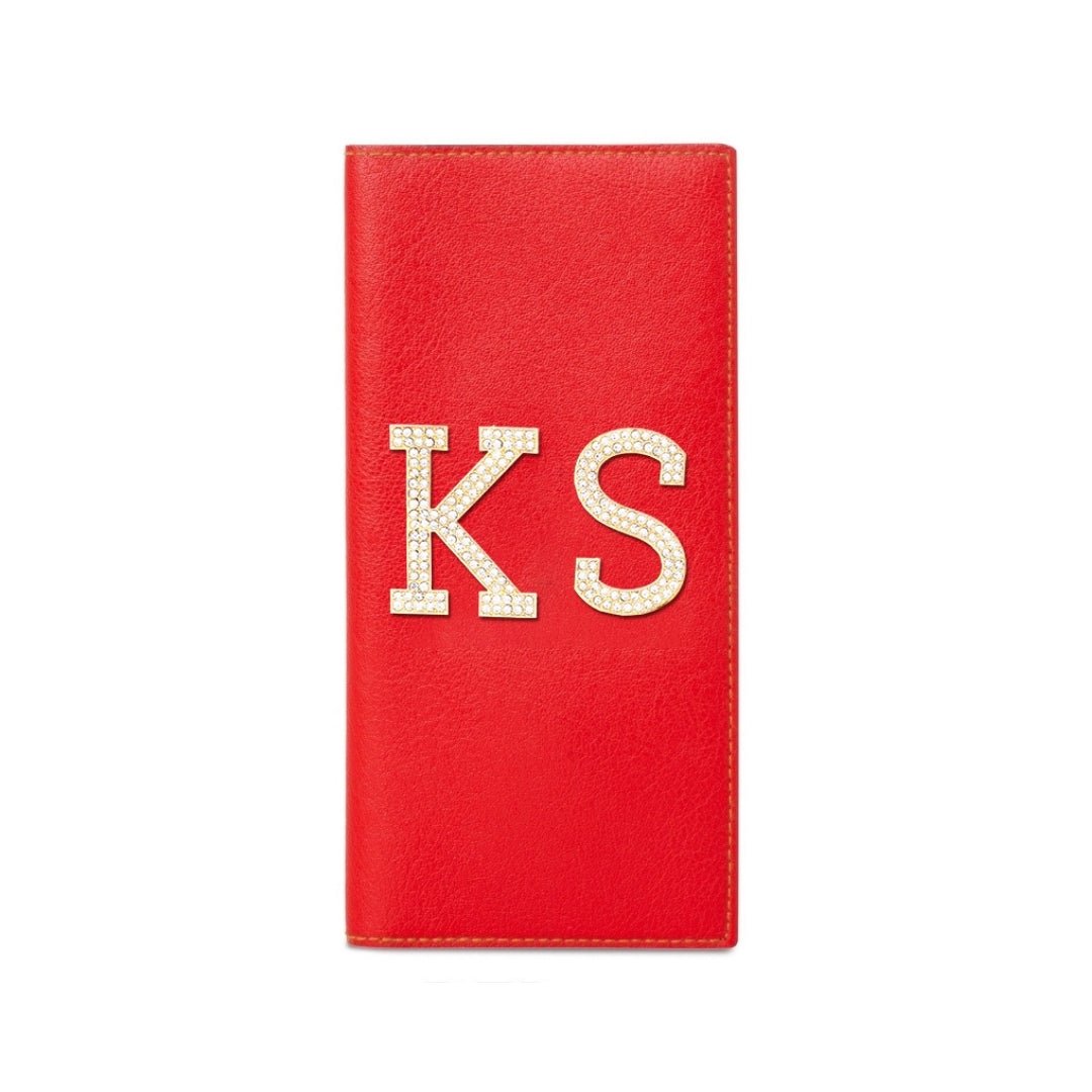 Luxury Travel Folder - Red - The Signature Box
