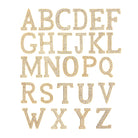 Crystal-Studded Alphabets