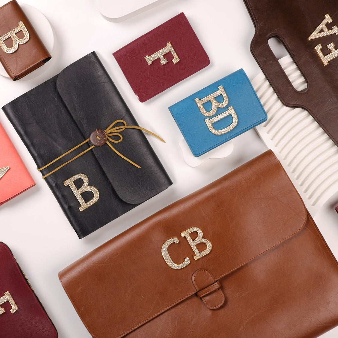 Crystal-Studded Alphabets - The Signature Box