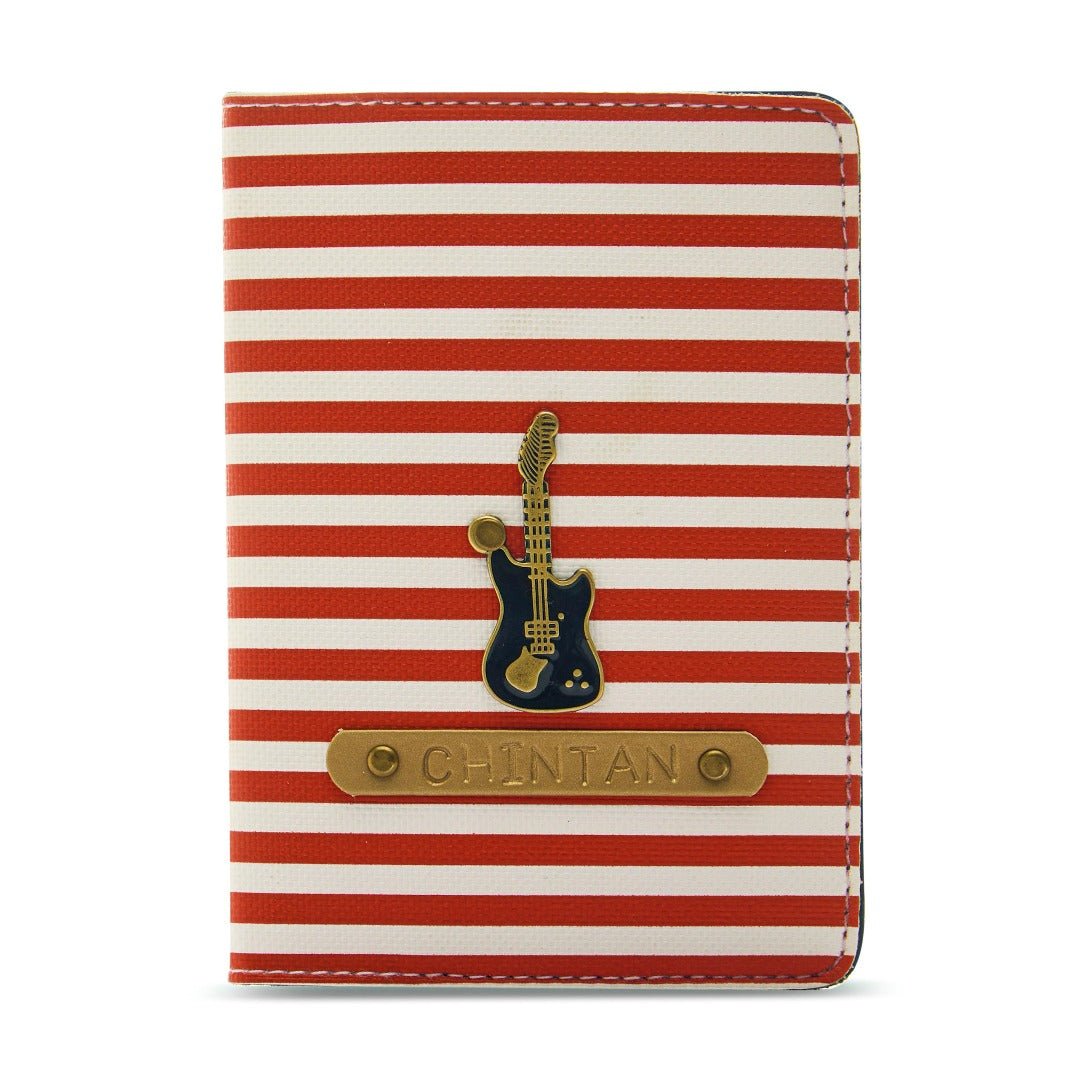 Exclusive Passport Cover - Red Lining - The Signature Box