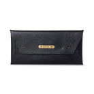 Personalised Cheque Book Holder - Black - The Signature Box