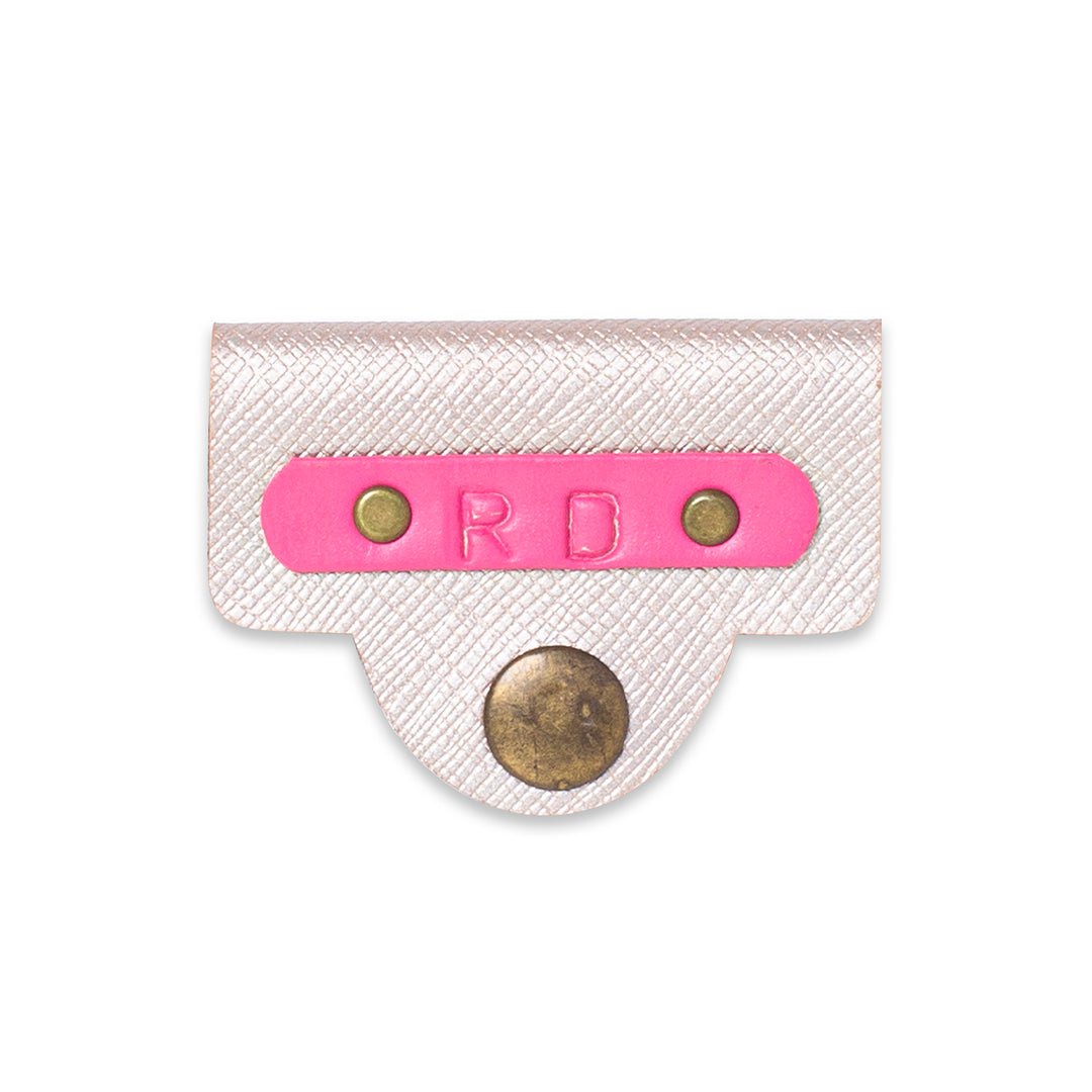 Personalised Earphone Holder - Rosegold - The Signature Box