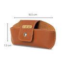 Personalised Eyewear Case - Brown - The Signature Box