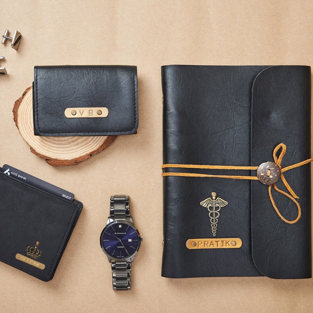 Personalised Gift Set for Him- Office Essentials - The Signature Box