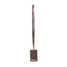 Personalised ID Card Holder - Dark Brown - The Signature Box