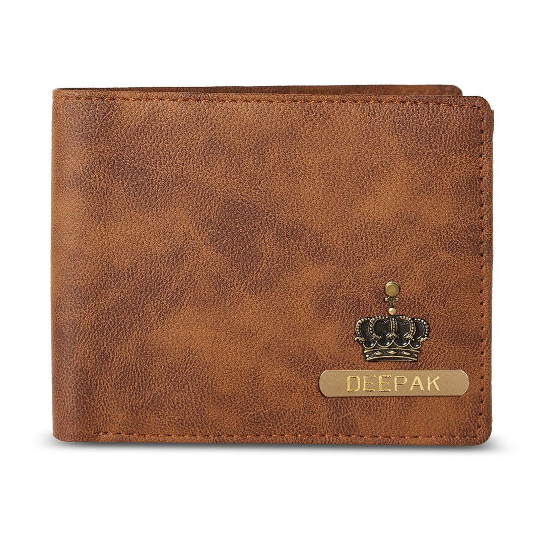 Personalised Men’s Wallet - Brown - The Signature Box