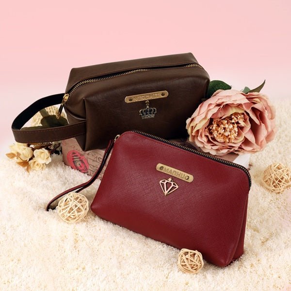 Personalised Multipurpose Pouch (Set of 2) - The Signature Box