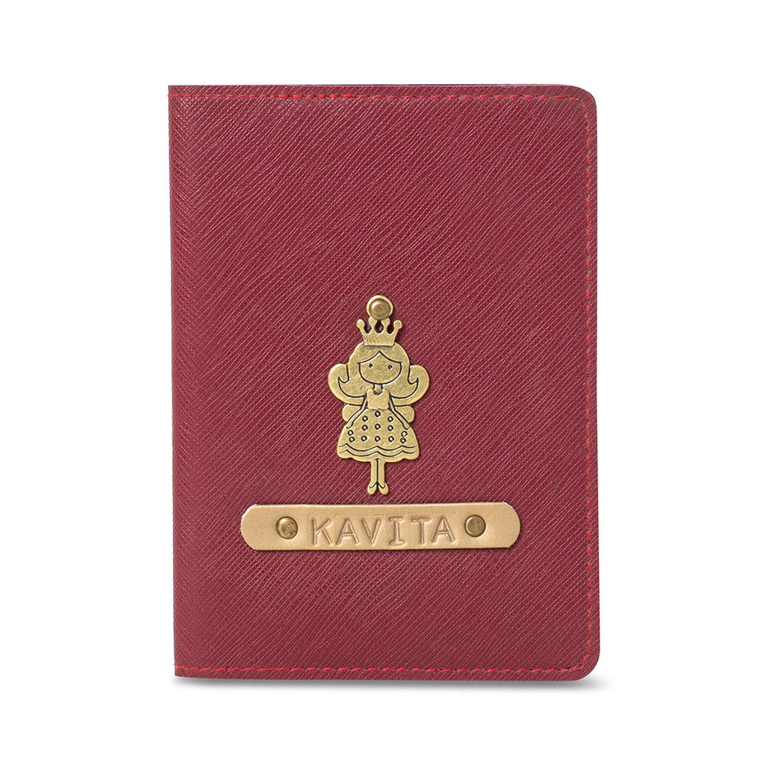 Personalised Passport Cover - Lilac - The Signature Box