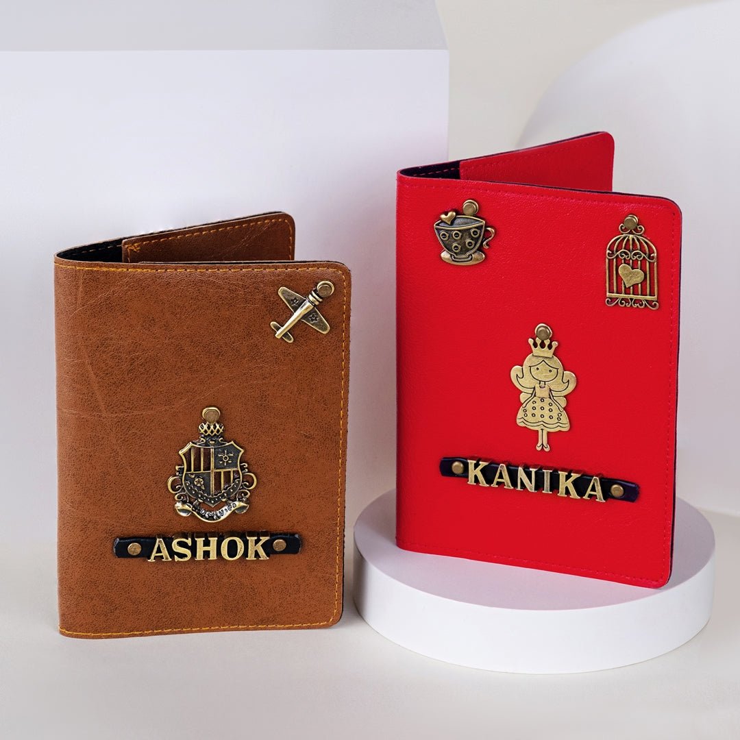 Personalised Passport Covers (Set of 3) - The Signature Box