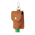 Personalised Sanitizer Pouch - Brown - The Signature Box