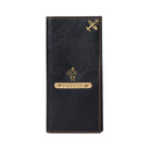 Personalised Travel Folder - Black - The Signature Box