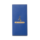 Personalised Travel Folder - Dark Blue - The Signature Box
