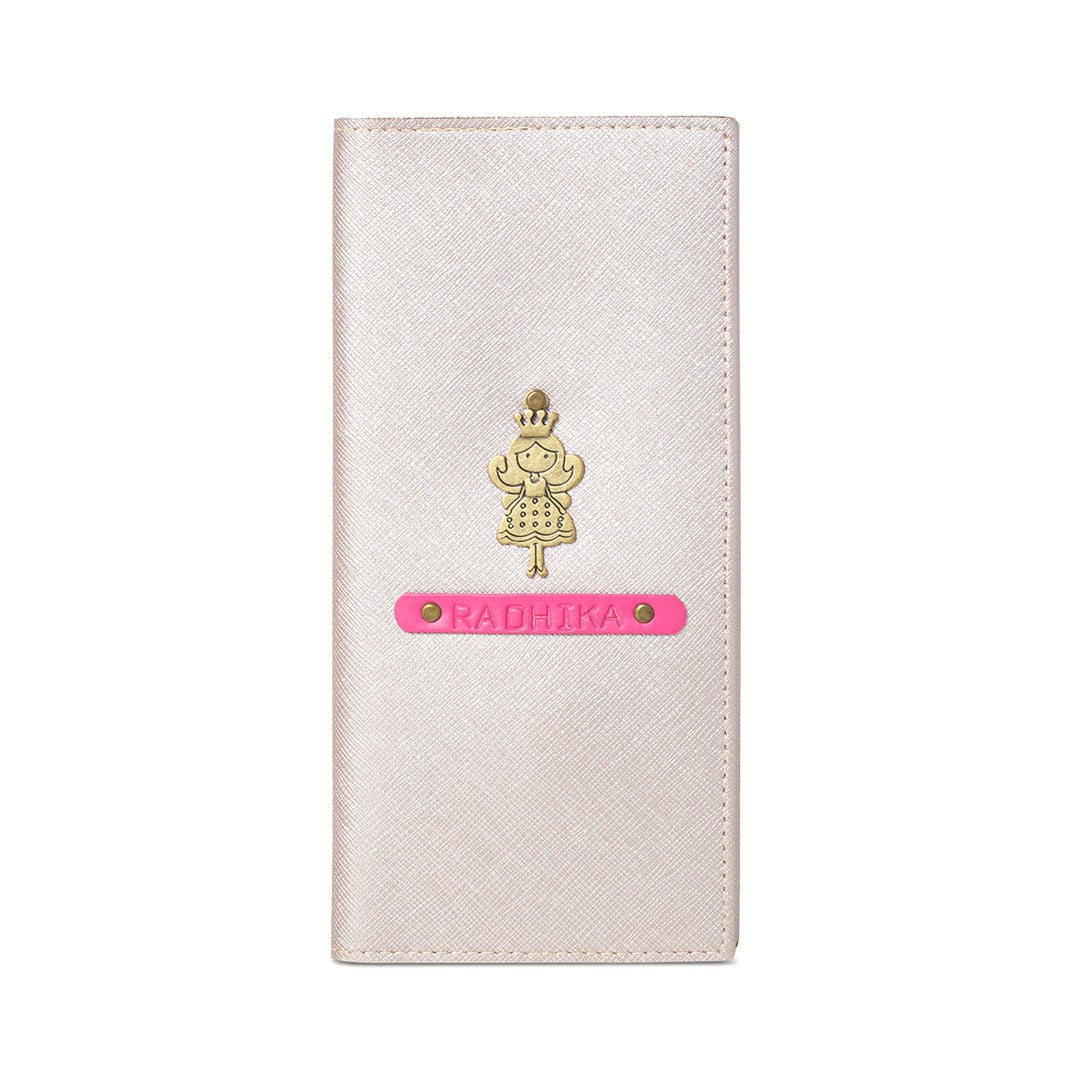 Personalised Travel Folder - Rosegold - The Signature Box