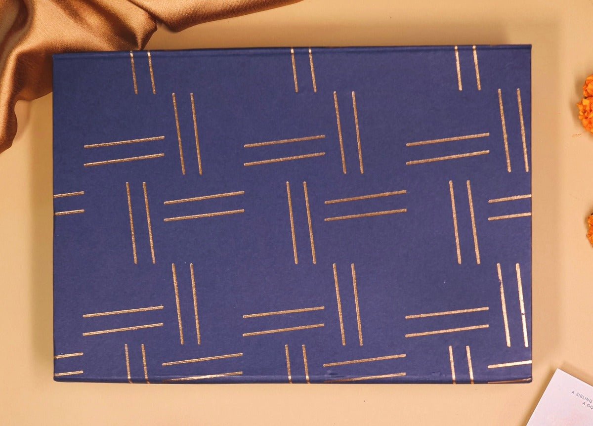 Personalized Rakhi with Gift Set for Brother - The Signature Box