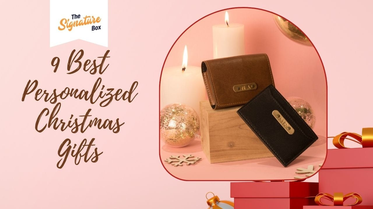 9 Best Personalized Christmas Gifts for Him & Her - The Signature Box