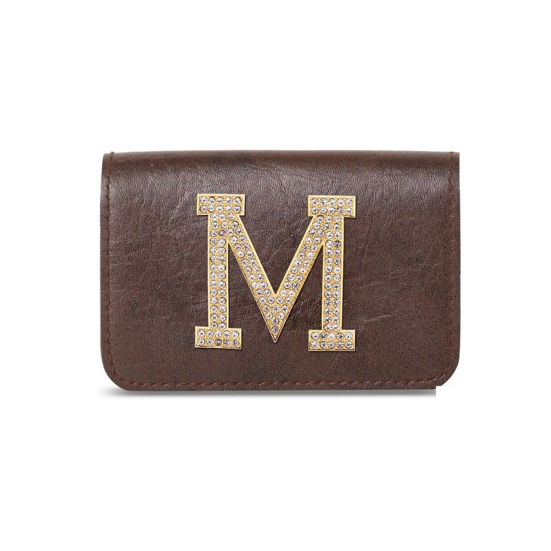 Luxury Business Card Holder - Dark Brown - The Signature Box