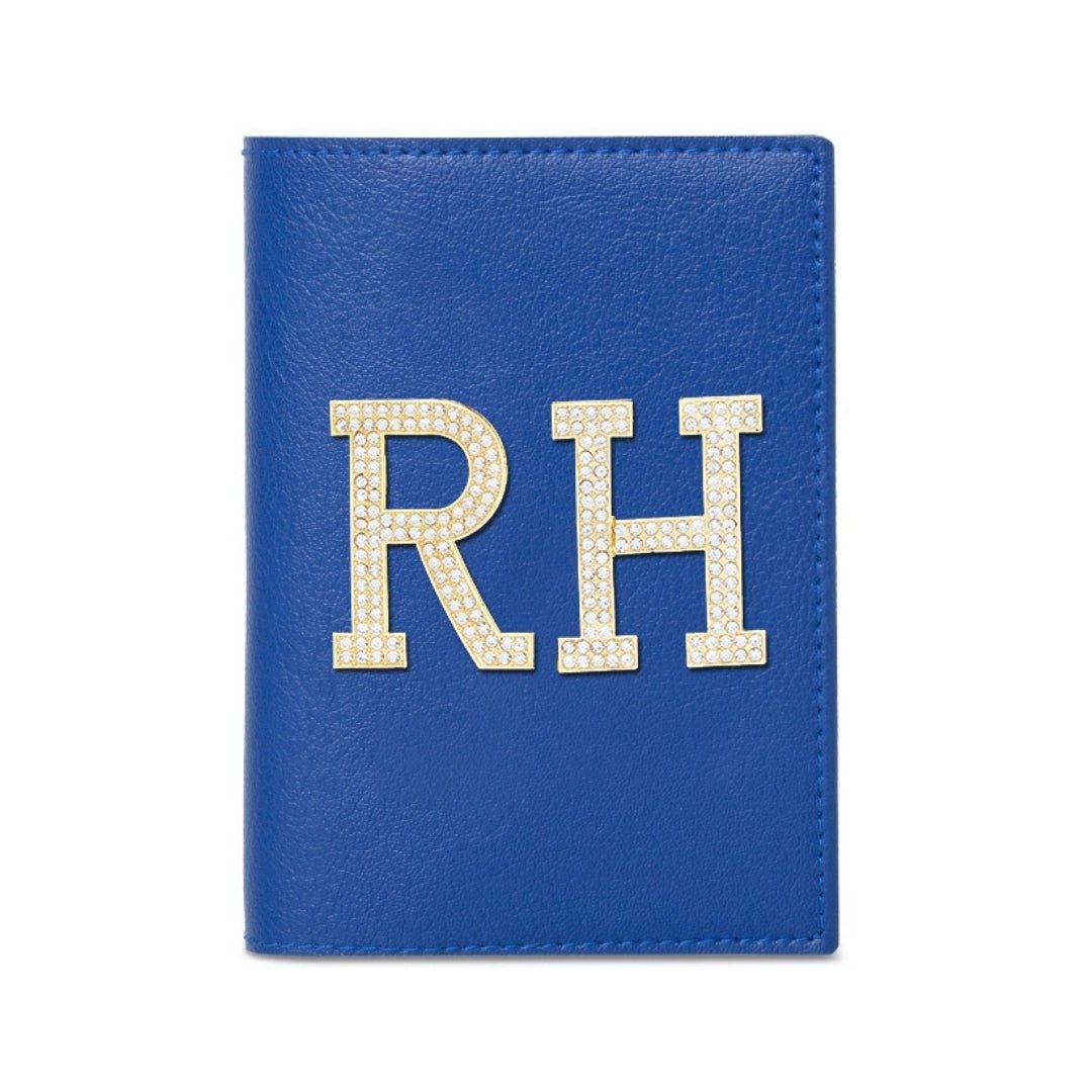 Luxury Passport Holder - Dark Blue - The Signature Box
