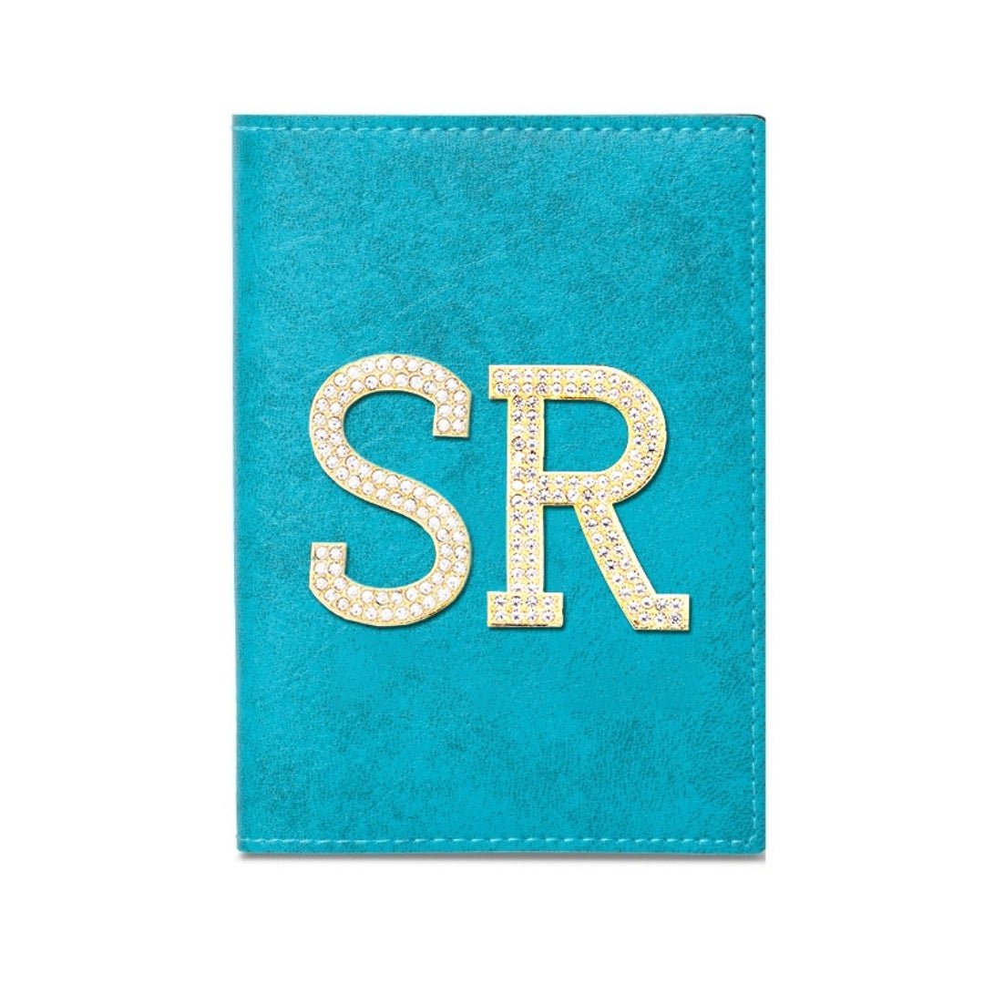 Luxury Passport Holder - Light Blue - The Signature Box