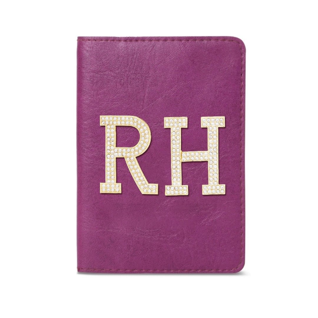 Luxury Passport Holder - Magenta - The Signature Box