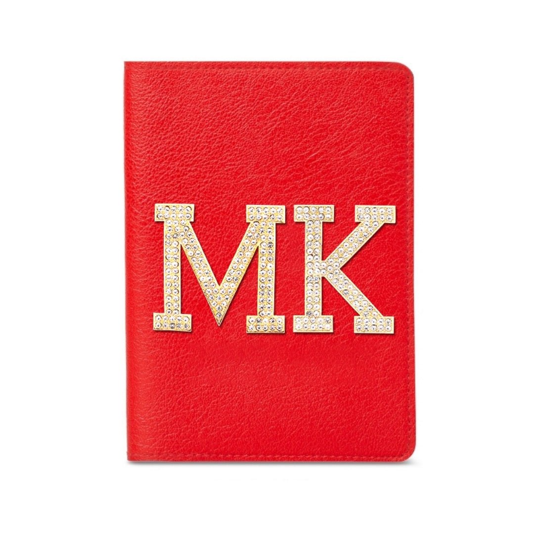 Luxury Passport Holder - Red - The Signature Box