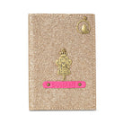 Exclusive Passport Cover - Gold Glitter - The Signature Box