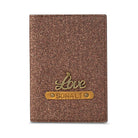 Exclusive Passport Cover - Rust Glitter - The Signature Box