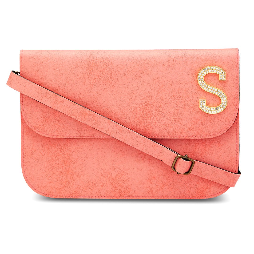 Luxury Sling Bag - Light Pink - The Signature Box