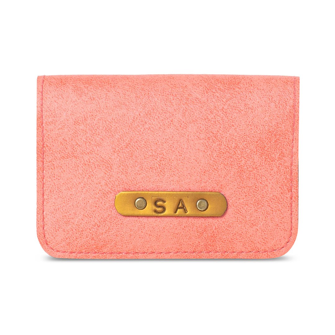 Personalised Business Card Holder - Light Pink - The Signature Box