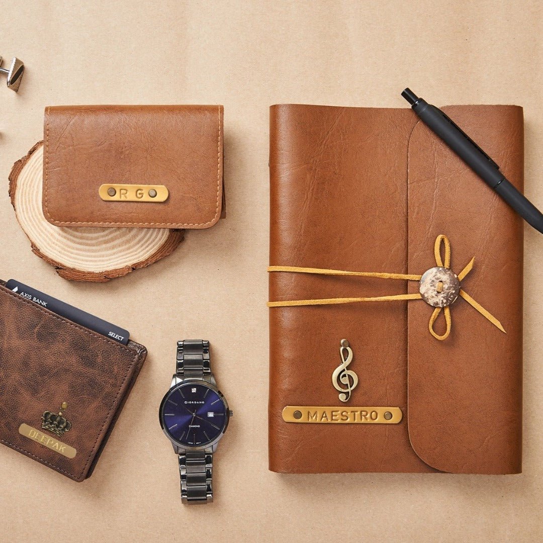 Personalised Gift Set for Him- Office Essentials - The Signature Box