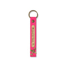 Personalised Keychain - Hot Pink - The Signature Box