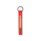 Personalised Keychain - Red - The Signature Box