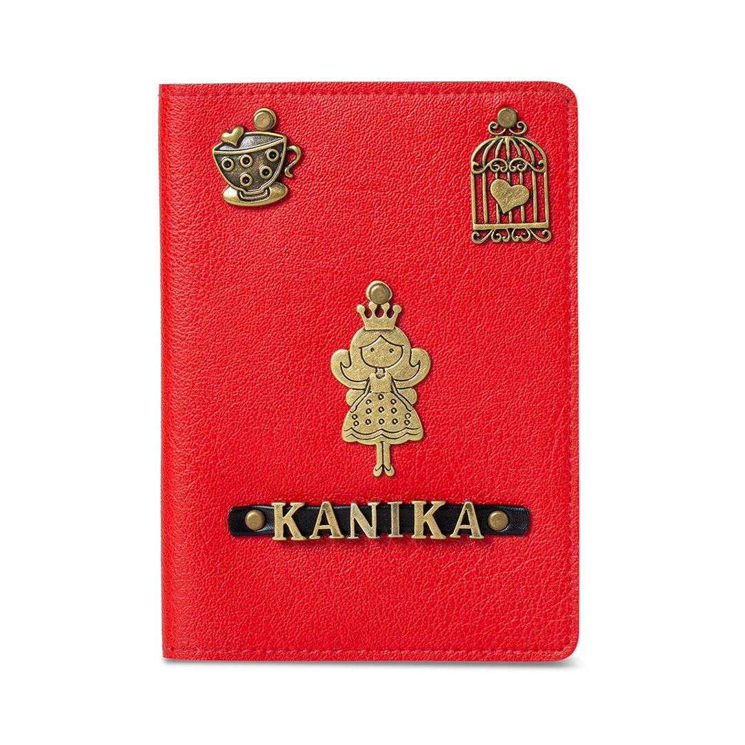 Personalised Passport Cover - Black - The Signature Box