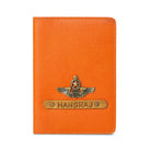 Personalised Passport Cover - Orange - The Signature Box