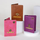 Personalised Passport Covers (Set of 3) - The Signature Box