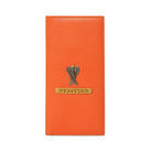 Personalised Travel Folder - Orange - The Signature Box