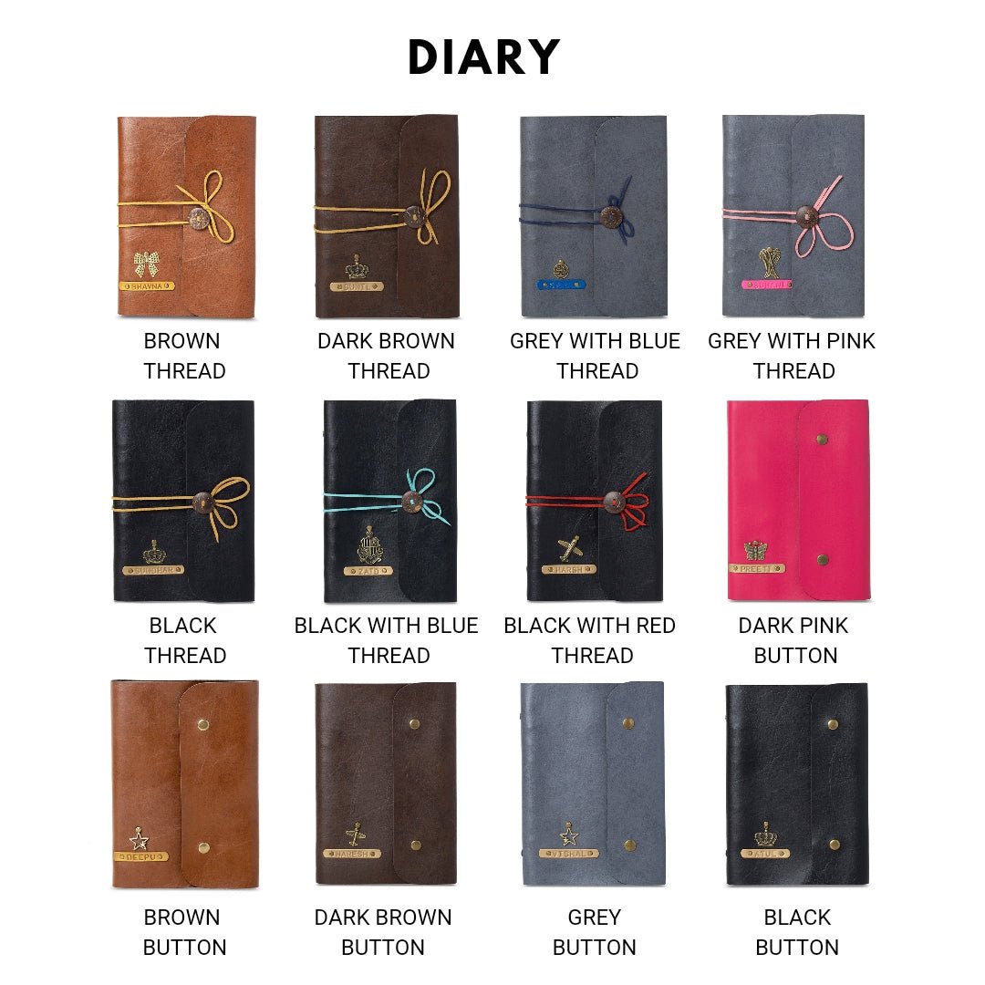 Personalized Diary (Set of 2) - The Signature Box
